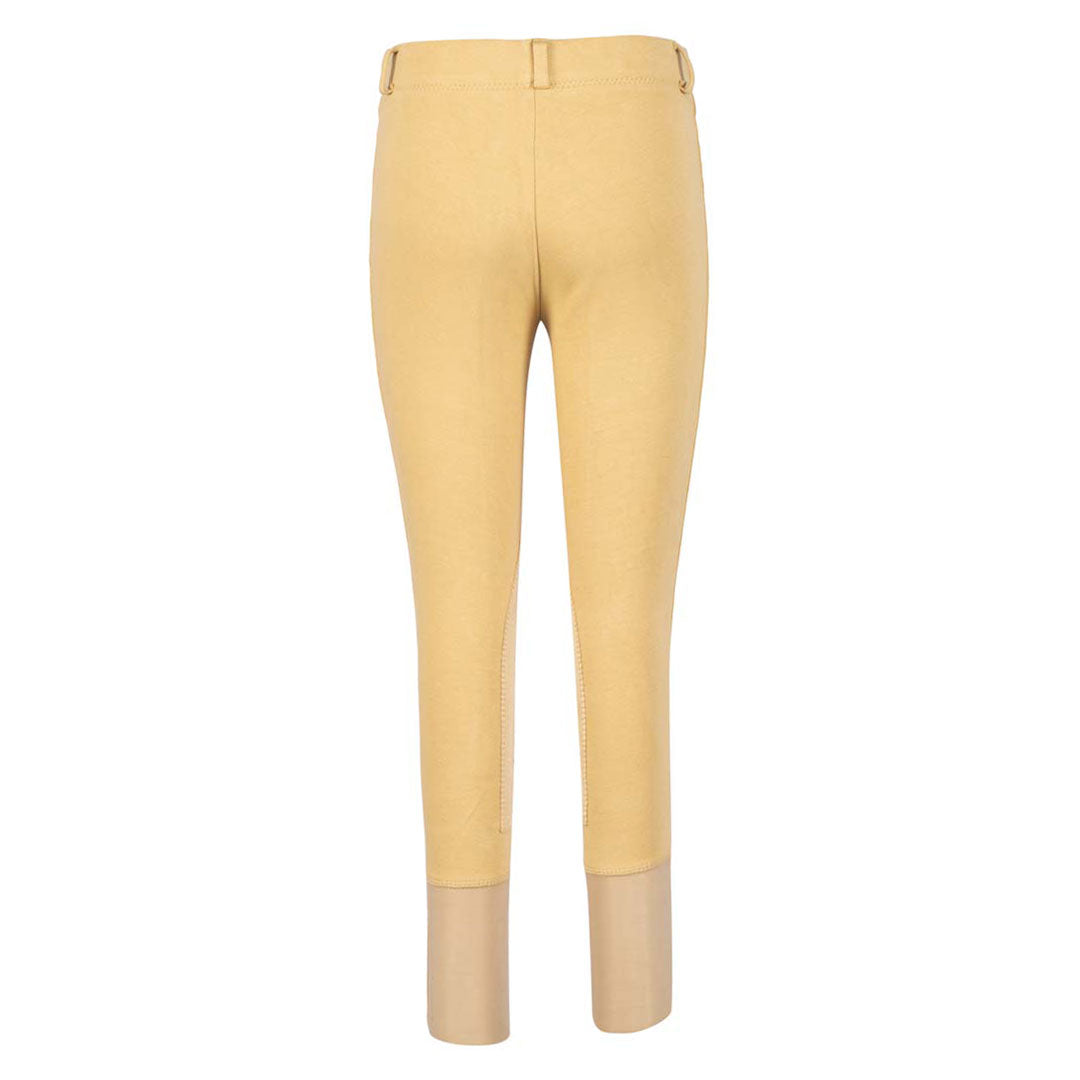 TuffRider Children's Cotton Pull-On Knee Patch Breeches