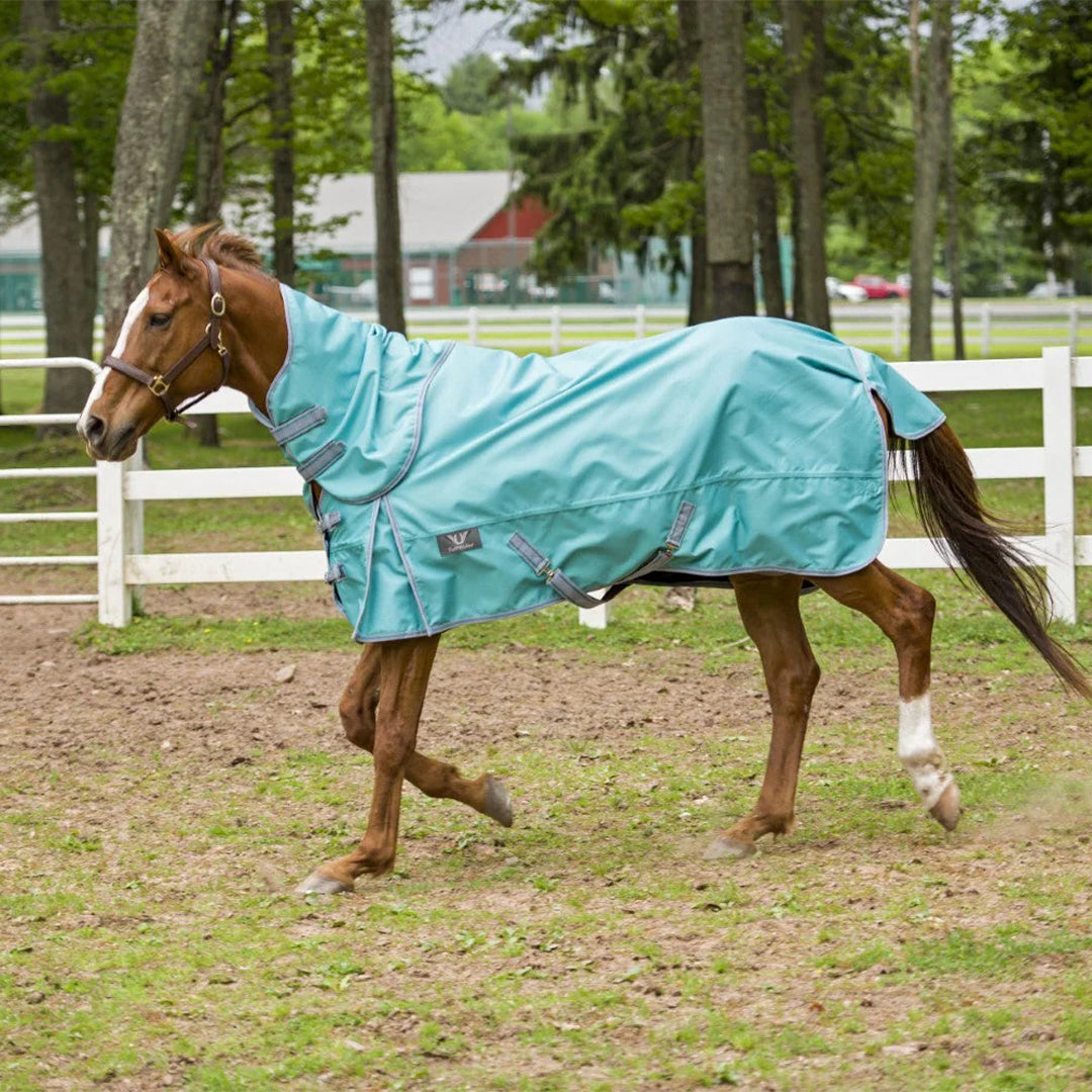 TuffRider 1200 D Comfy Detachable Neck Ripstop Turnout Sheet