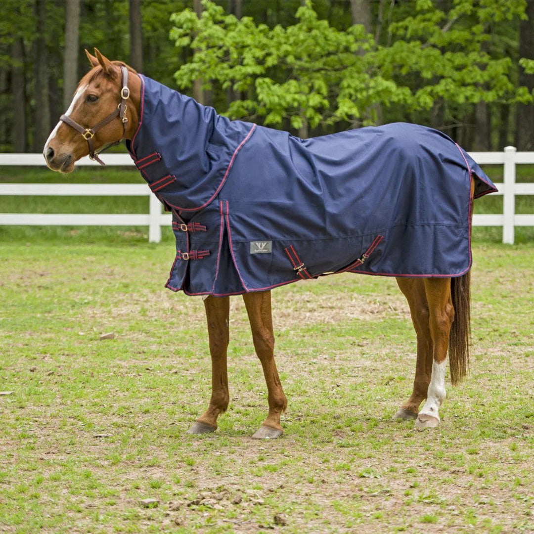 TuffRider 1200 D Comfy Detachable Neck Ripstop Turnout Sheet