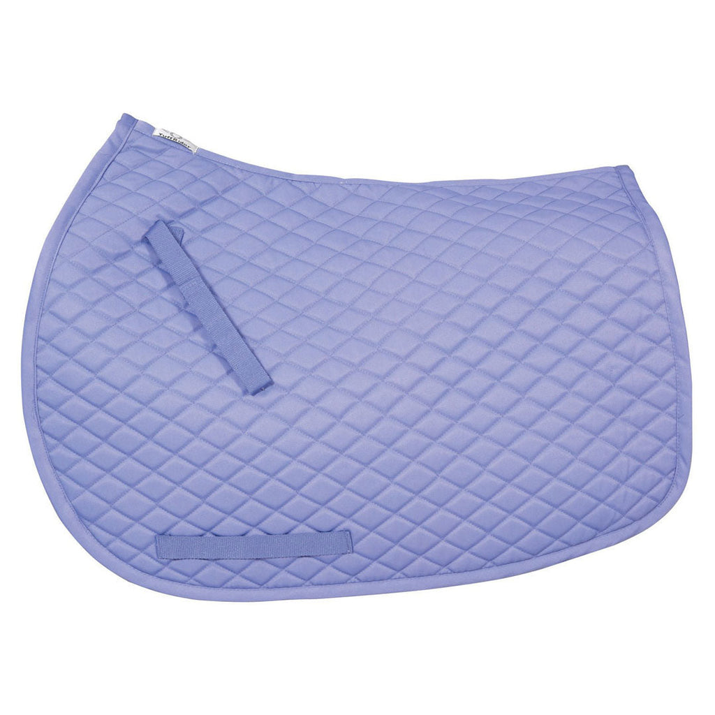 TuffRider Basic All Purpose Horse Riding Saddle Pad | Wither Relief Brushed Underside for Training and Competition