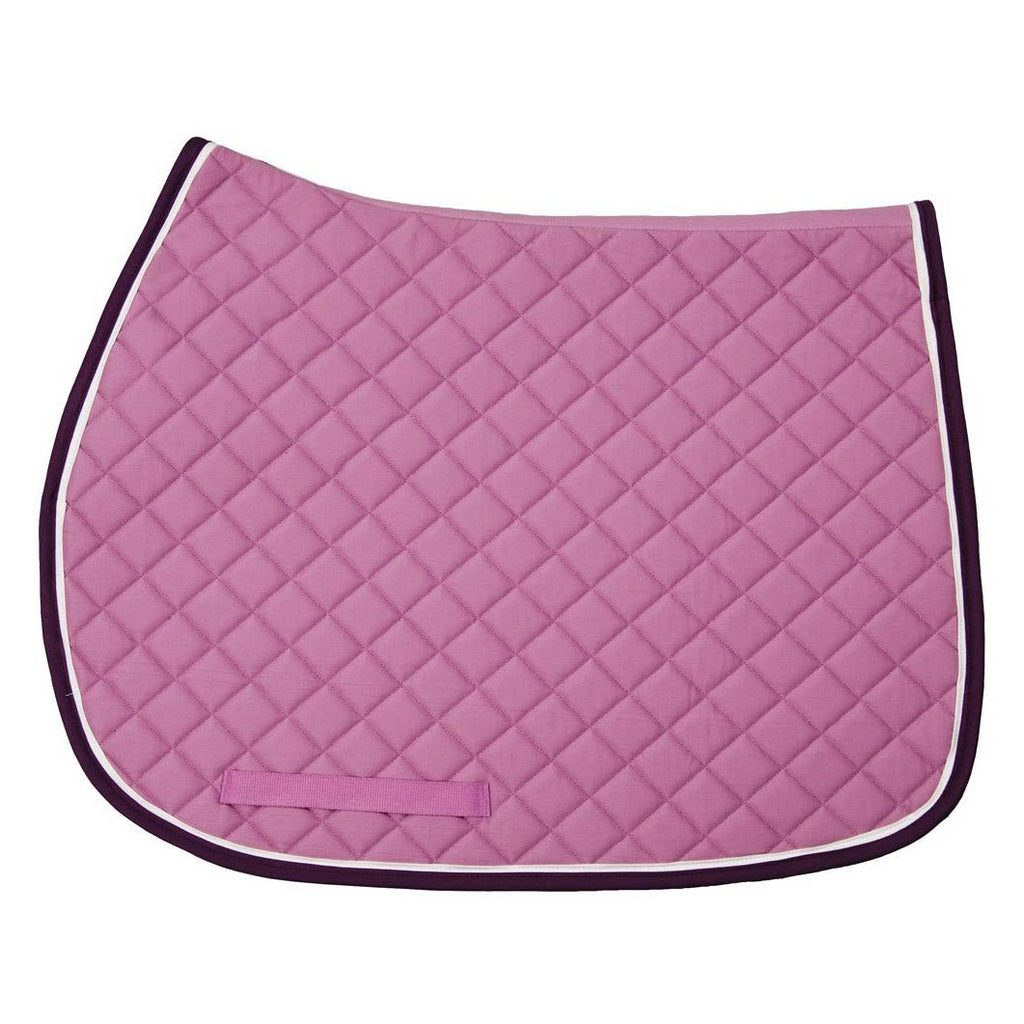 TuffRider Basic All Purpose Saddle Pad with Trim and Piping