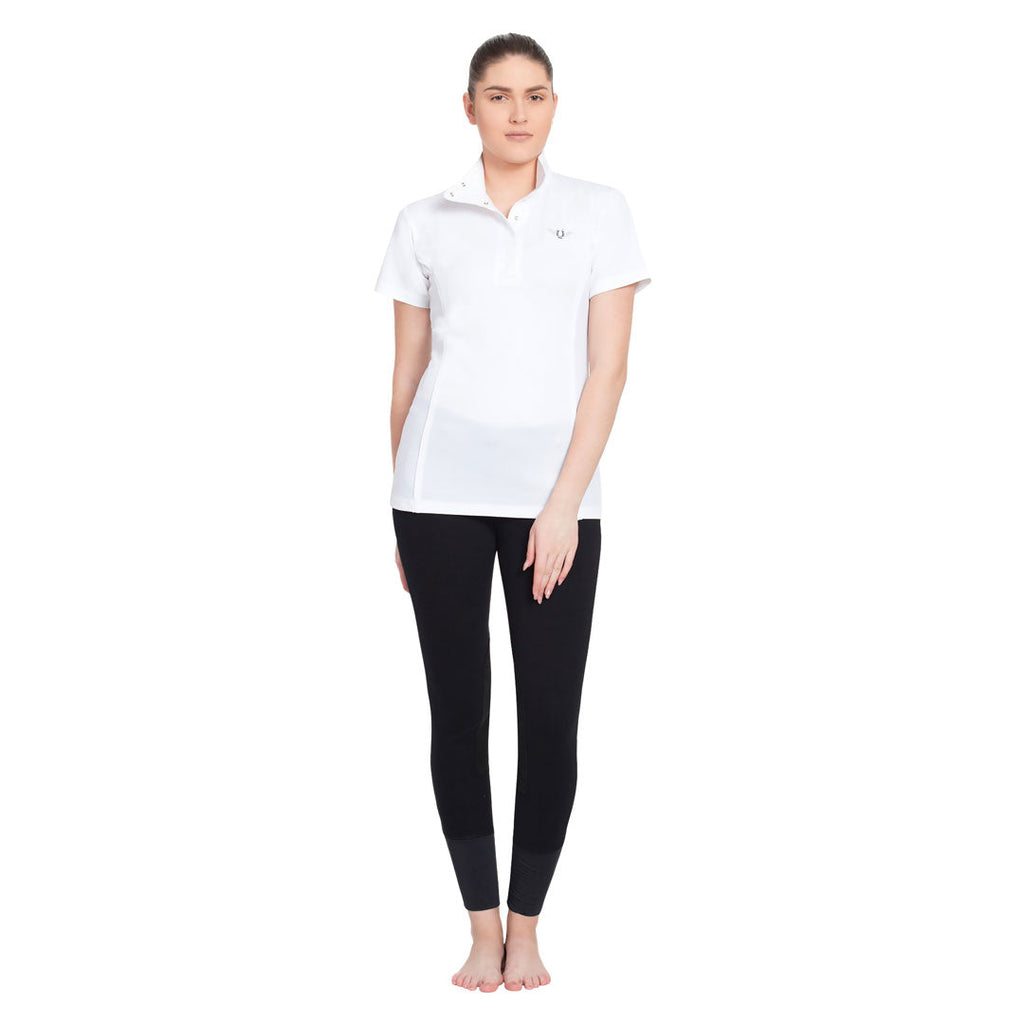 TuffRider Ladies Kirby Kwik Dry Short Sleeve Show Shirt