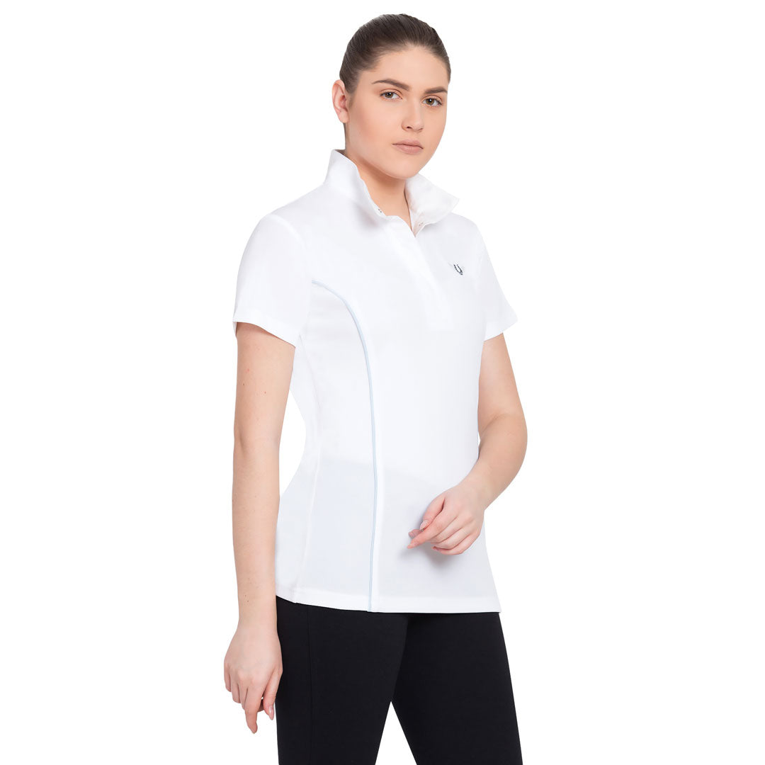 TuffRider Ladies Kirby Kwik Dry Short Sleeve Show Shirt