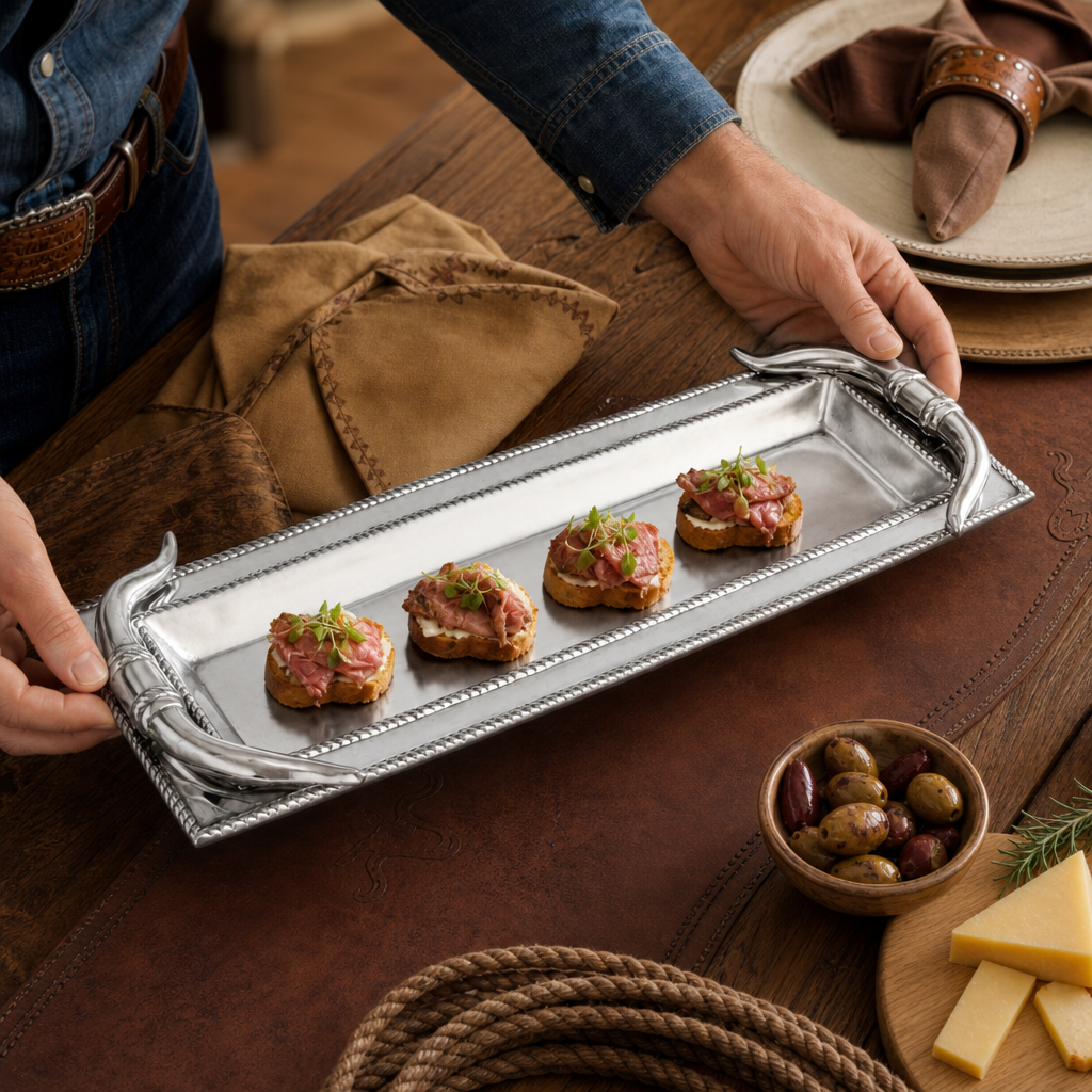 Longhorn Oblong Tray