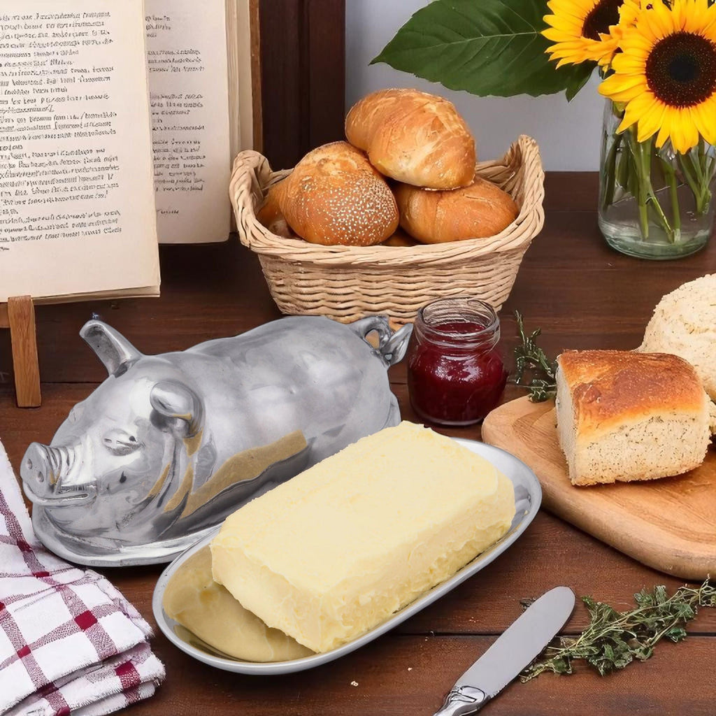 Pig Butter Dish