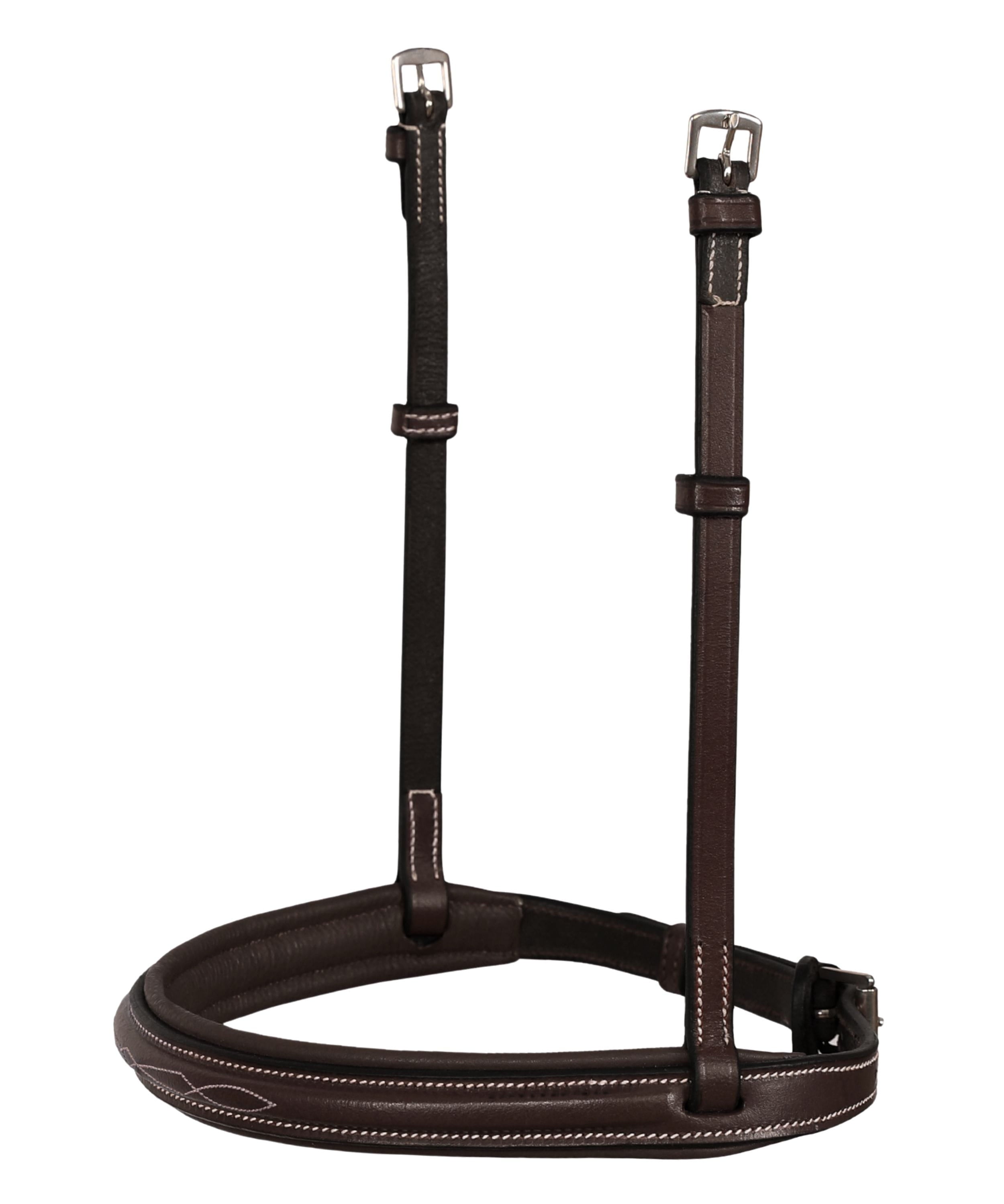 ExionPro 'Hercules' Thin Noseband Padded Hunter Bridle with Reins