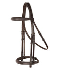 ExionPro 'Hercules' Thin Noseband Padded Hunter Bridle with Reins