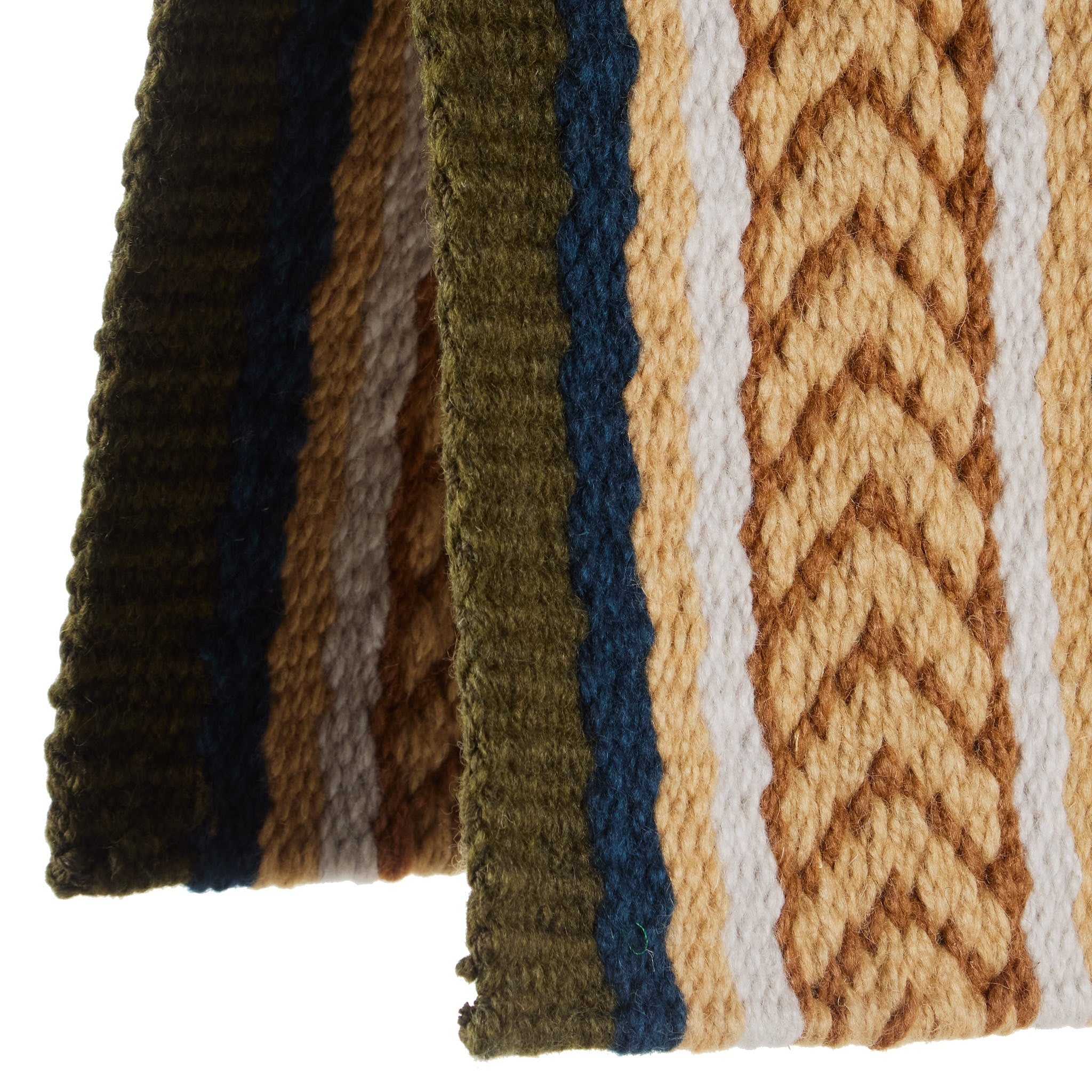 1425-9 Iron Horse 36x34 New Zealand Wool Saddle Blanket MULTI