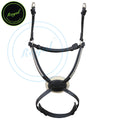 ExionPro SS / Brass Clincher Padded Figure 8 Noseband