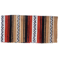 1302-9 Hogan 30x60 Acrylic Blend Saddle Blanket Rust