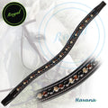 ExionPro Glittering Jet Black, Smoke Topaz and Light Topaz Crystal Browband