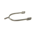 AJ Tack Men's Stainless Steel Prince of Wales English Spurs