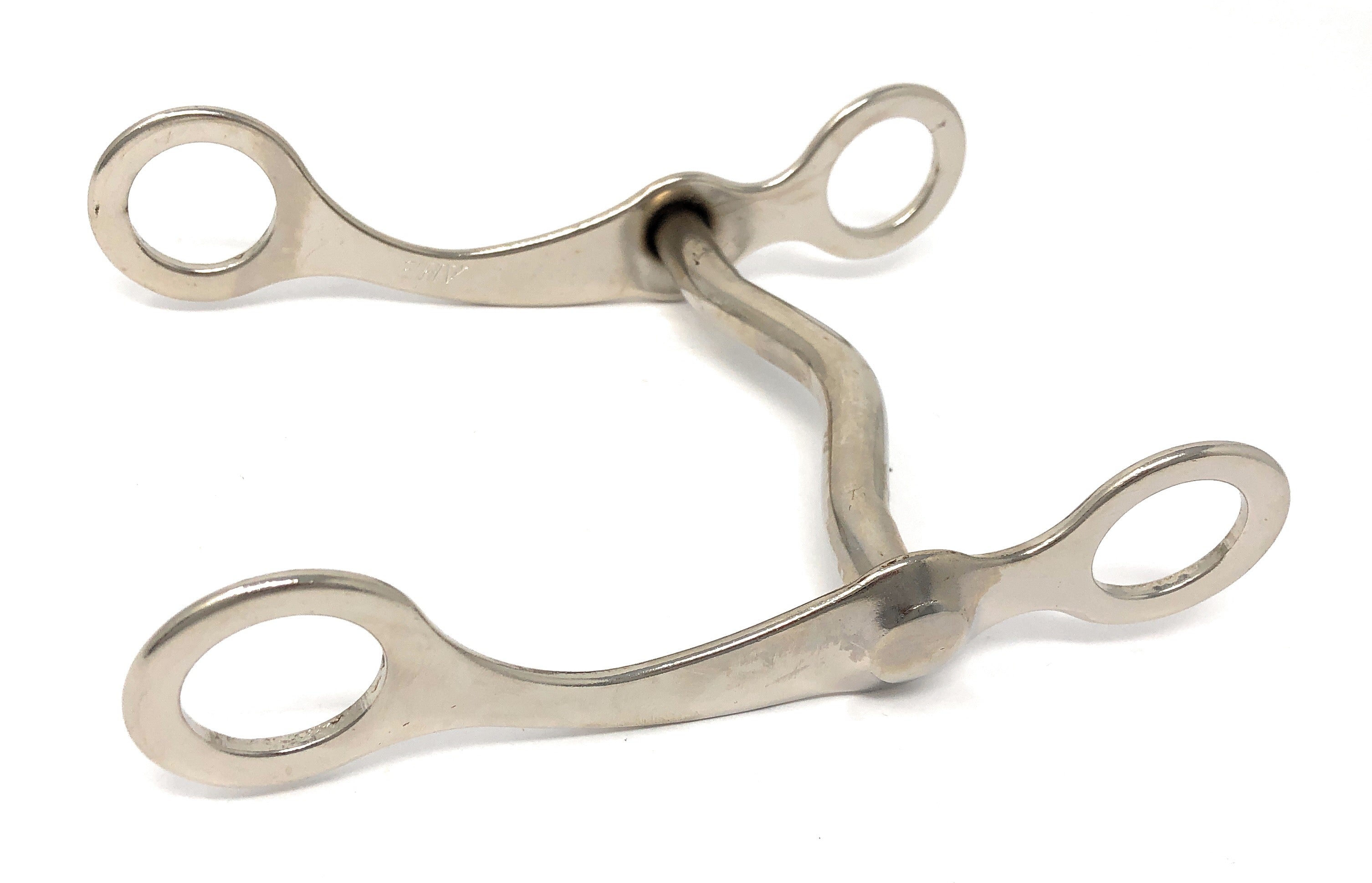 AJ Tack Low Port Grazing Bit for Miniature Horses