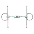 AJ Tack Twisted Stainless Steel Dr. Bristol Full Cheek Snaffle