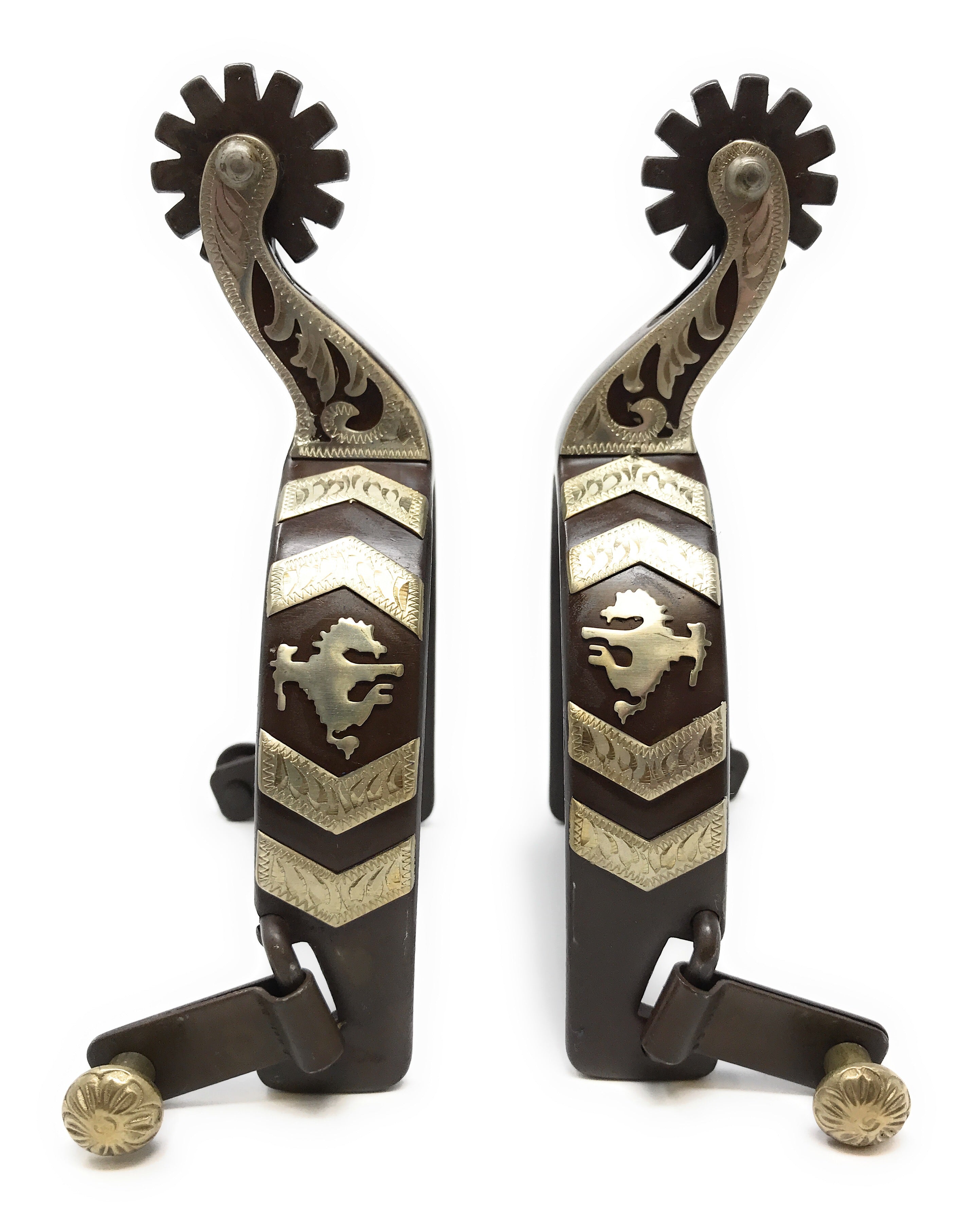AJ Tack Men's Bronc Rider Spurs