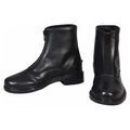 TuffRider Children's Winter Fleece Lined Front Zip Paddock Boots Black