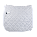 Sparkle Dressage Saddle Pad - White