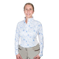 Ovation Quarter Zip Long Sleeve Sunshirt - White Mosaic Floral