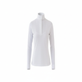 Bib Front Show Shirt - White