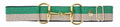 Bit Buckle Glitter Belt - Hunter Gold