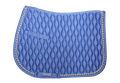 Quilted Satin All-Purpose Saddle Pad - Royal