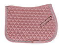 Embossed Leopard Satin All-Purpose Saddle Pad - Muted Clay