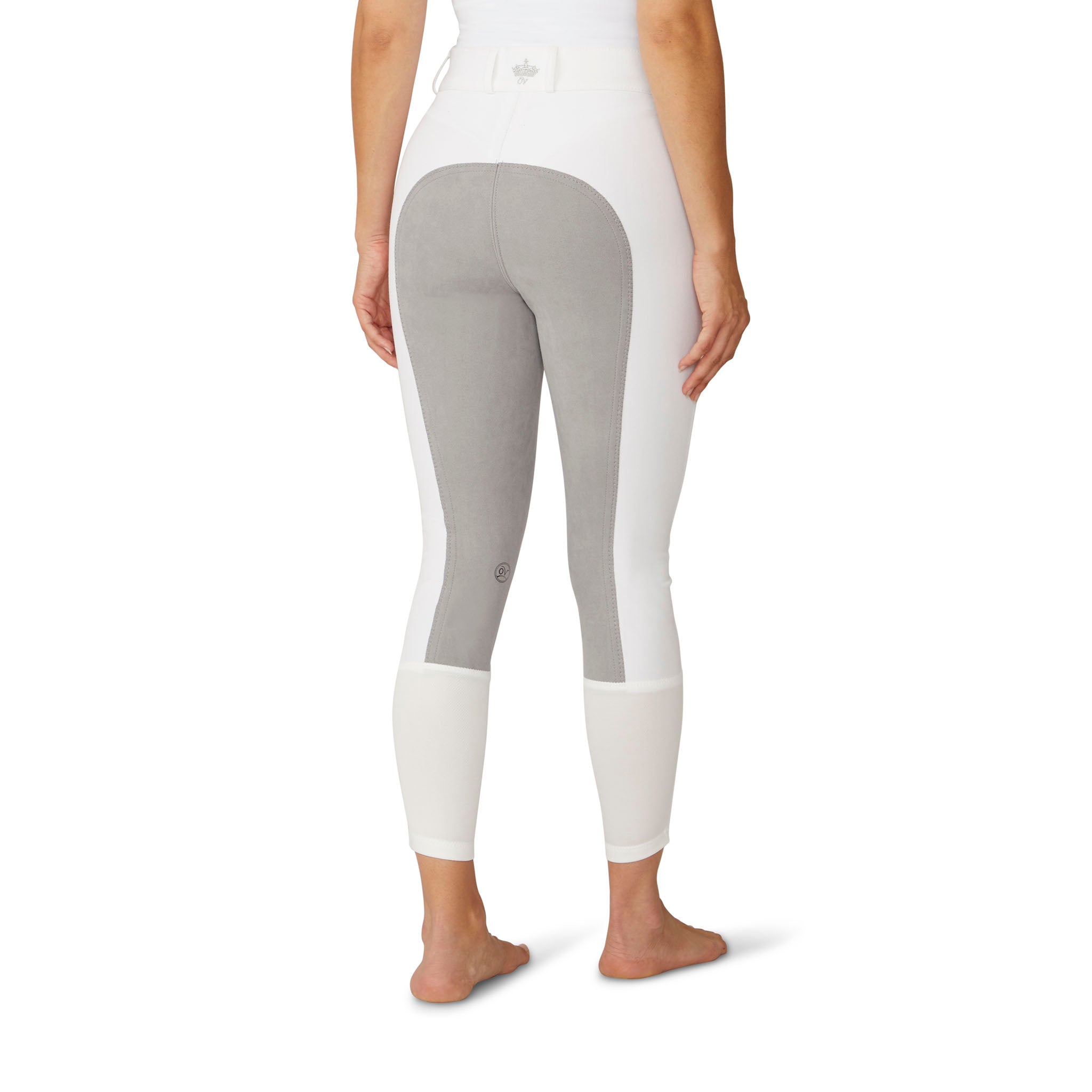 Women's Celebrity EuroWeave DX Full Seat Breech - White