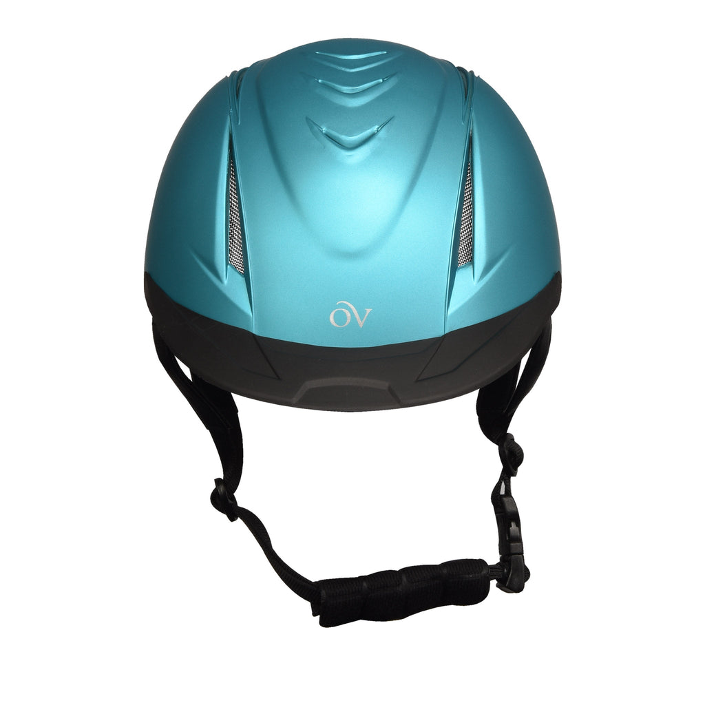 Metallic Deluxe Schooler Helmet- Teal