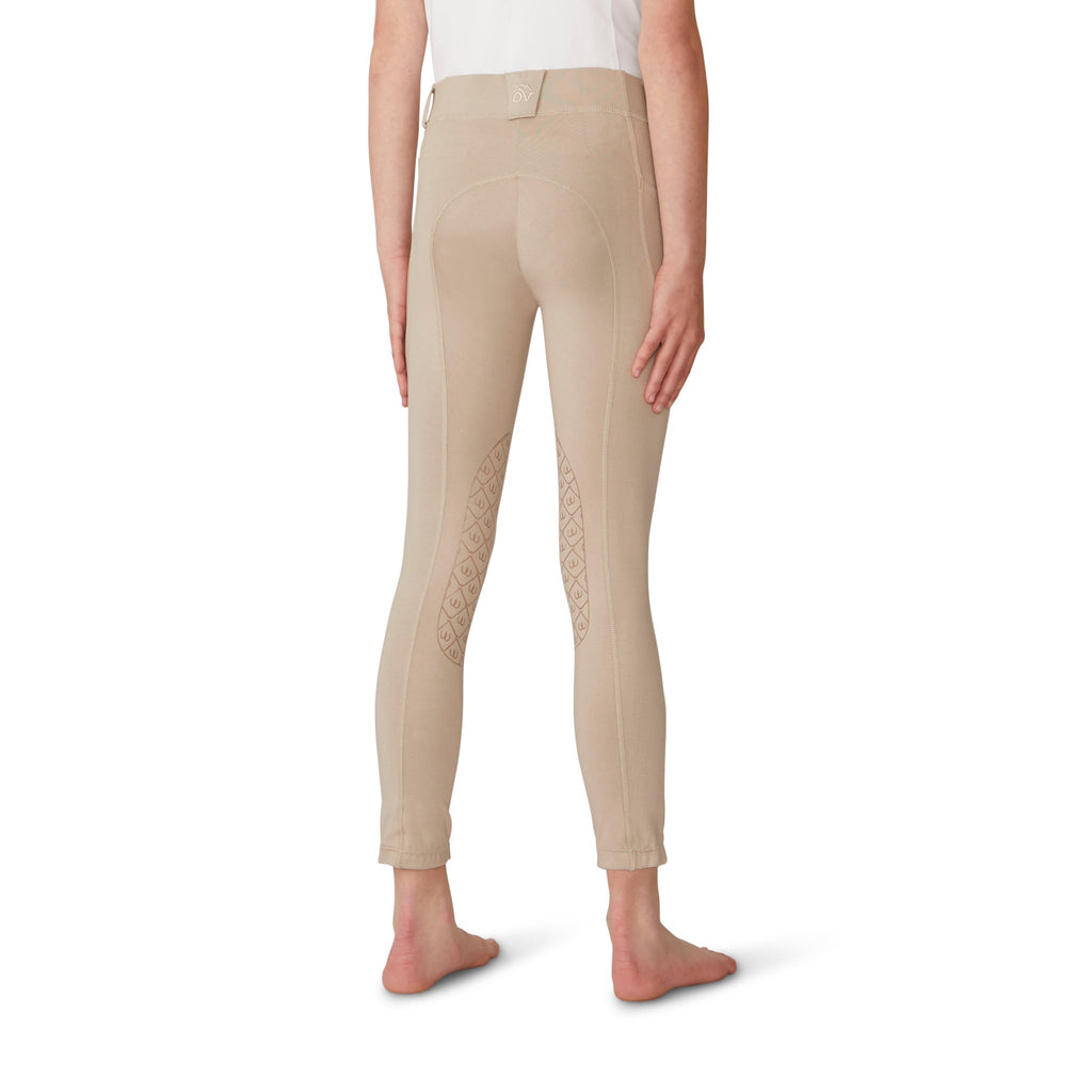 Kids' Aerowick Pull On Silicone Knee Patch Breech - Neutral Beige