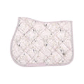 Dapplebay Dragonfly Meadow Jump Saddle Pad-Light Pink
