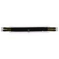 Henri de Rivel Synthetic Fleece Girth-Black
