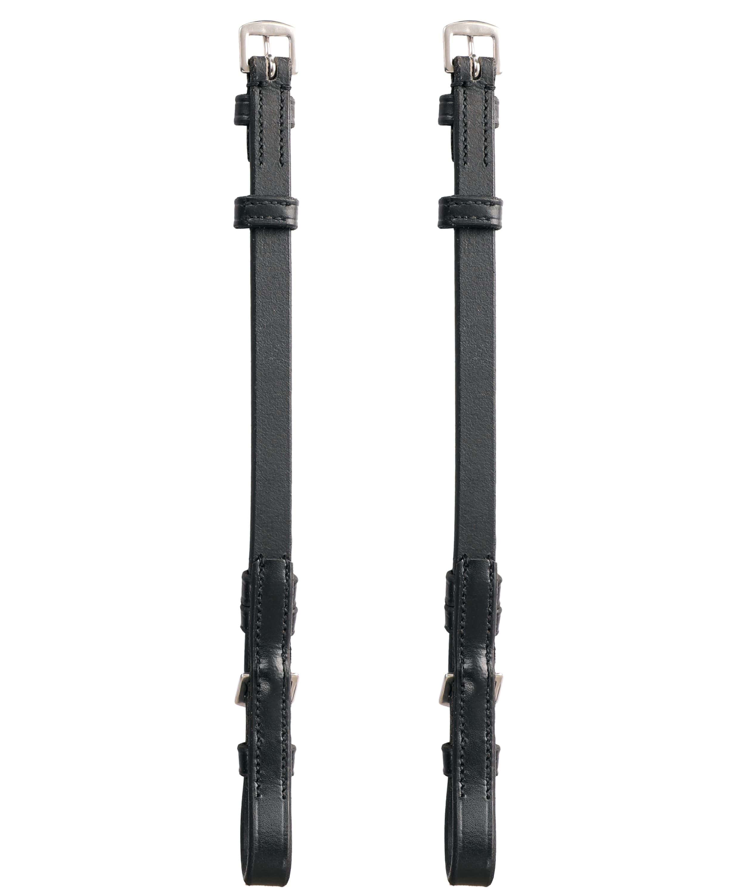 ExionPro Bridle Cheek Pieces With Buckle Fastening - Matching Stitching