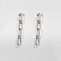 Bellamy - Horseshoe Link Earring in Silver