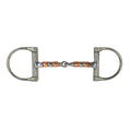 Copper Roller Mouth Dee Snaffle Bit