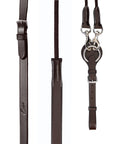 ExionPro Rope & Leather Draw Reins with Girth Loop