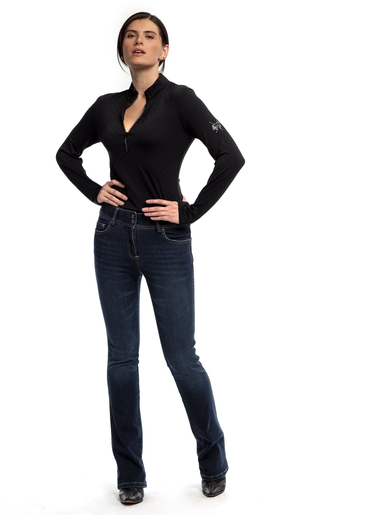 Equestrian Bootcut Jeans