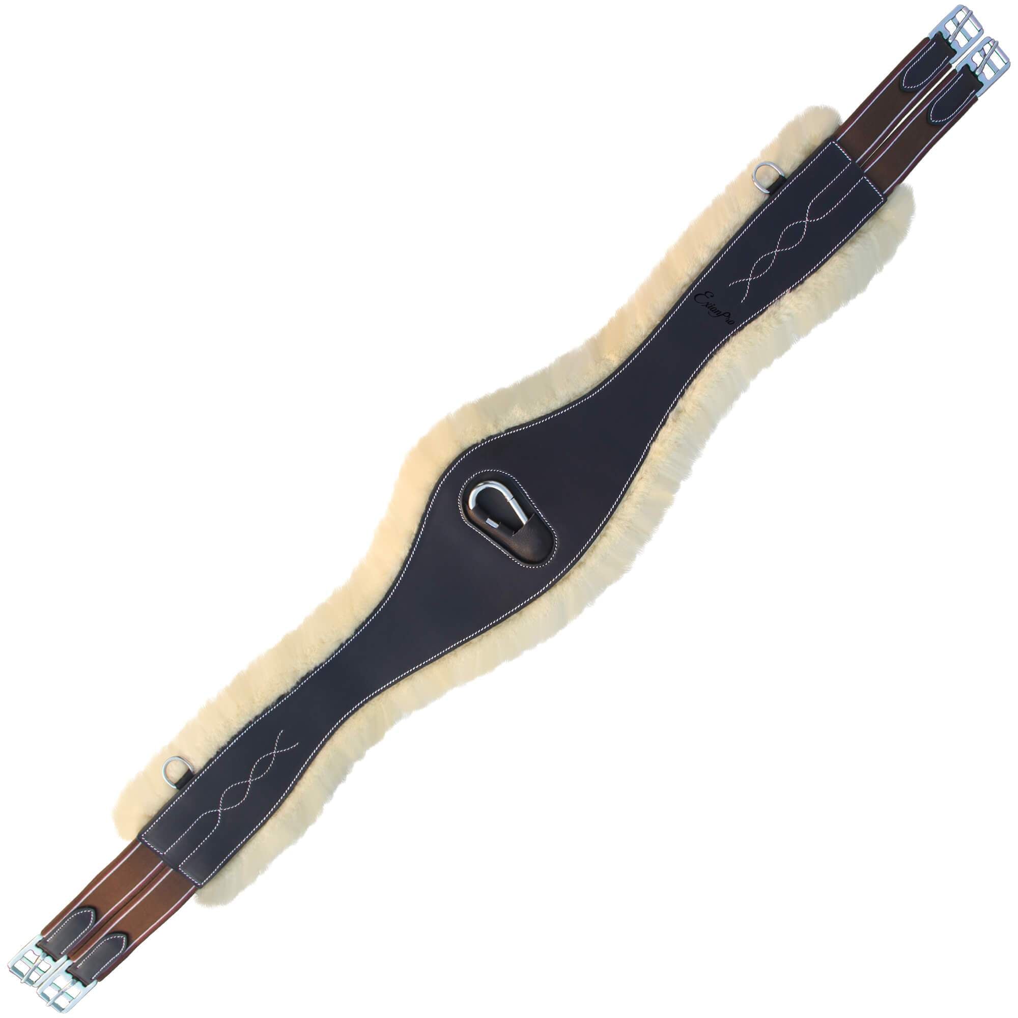 ExionPro Fancy Stitched 'Snap' Girth - Matching Elastic