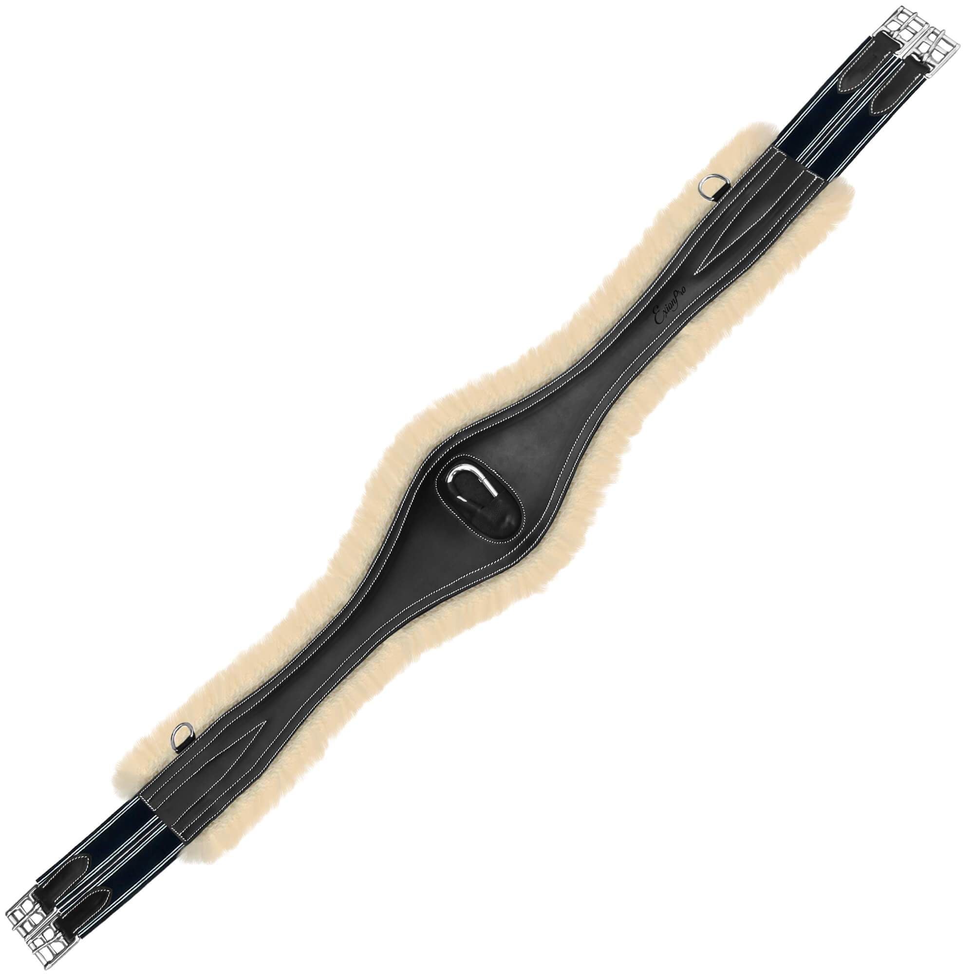 ExionPro 'Snap' Girth - Navy Blue Elastic with White Lines