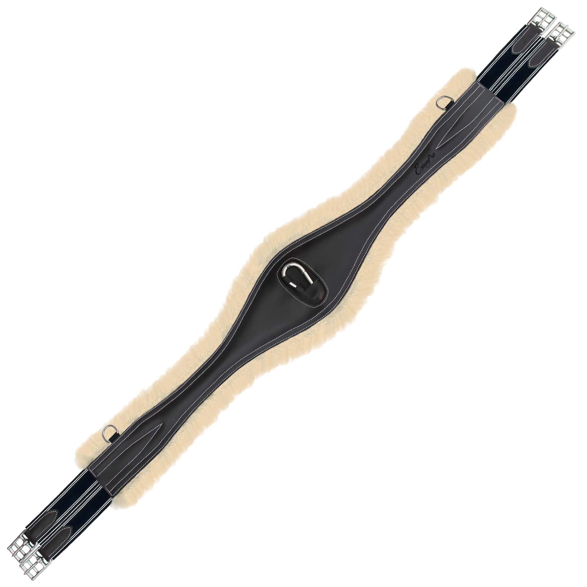 ExionPro 'Snap' Girth - Navy Blue Elastic with White Lines