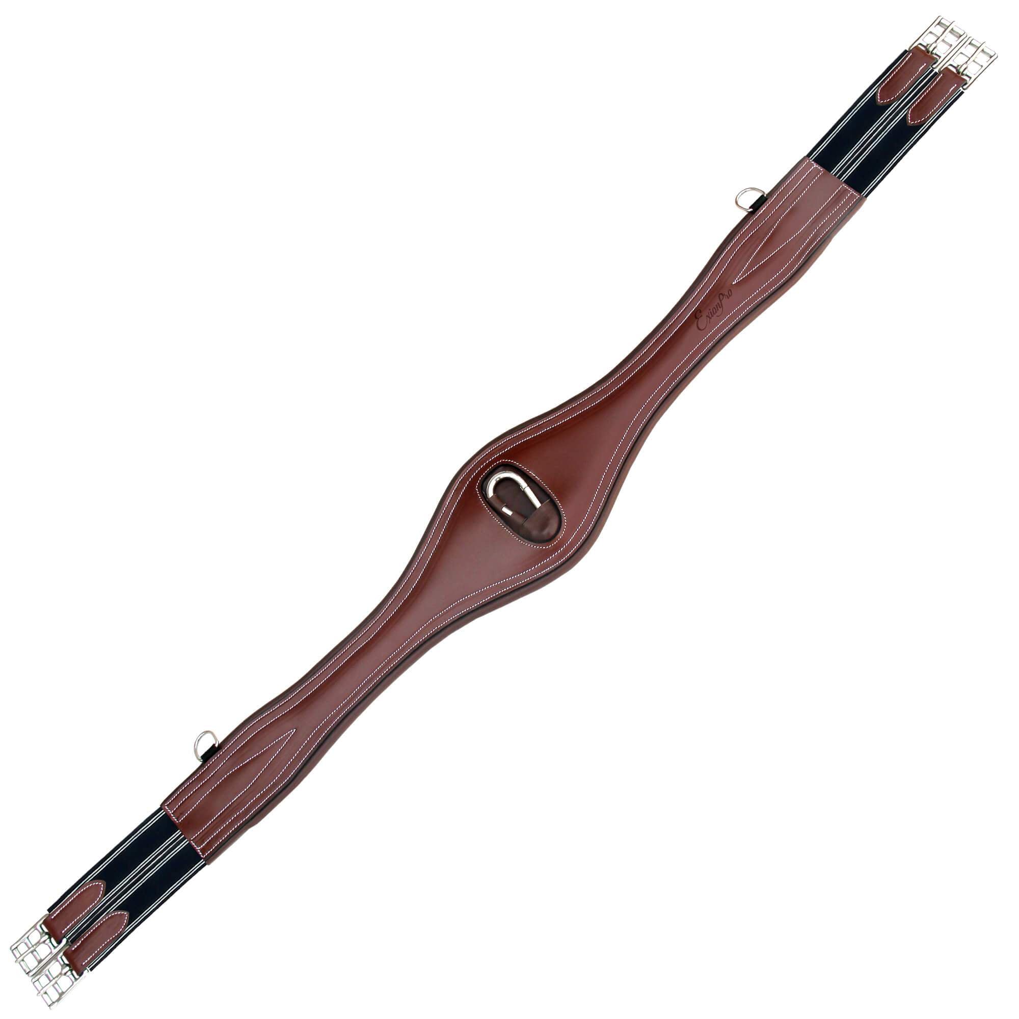 ExionPro 'Snap' Girth - Navy Blue Elastic with White Lines