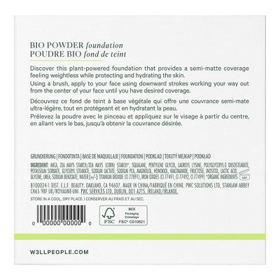 Well People Bio Powder Foundation 5.5W 0.31oz - New