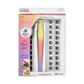 KISS Products imPRESS Press-On Falsies Eyelash Clusters Kit Voluminous & Curly 31ct - New