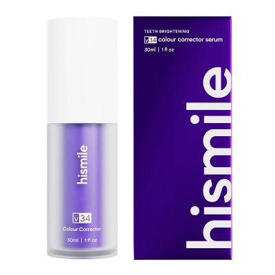 Hismile V34 Tooth Whitening Colour Corrector Serum 30ml - Missing Box