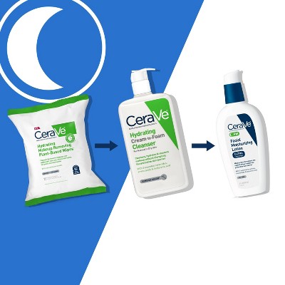 CeraVe PM Moisturizing Lotion Night Cream 3 fl oz - Imperfect Box