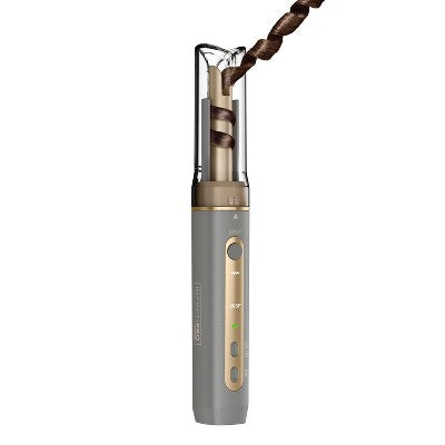InfinitiPRO by Conair Mini Curl Secret Rechargeable Cordless Ceramic Auto Hair Curler 1/2" - Imperfect Box