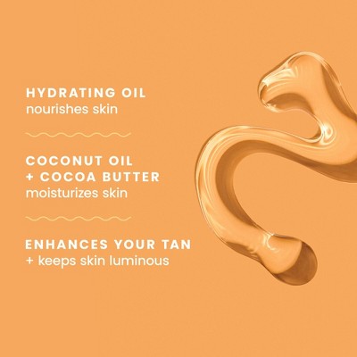 Hawaiian Tropic Dark Tanning Oil 8oz - Imperfect Container