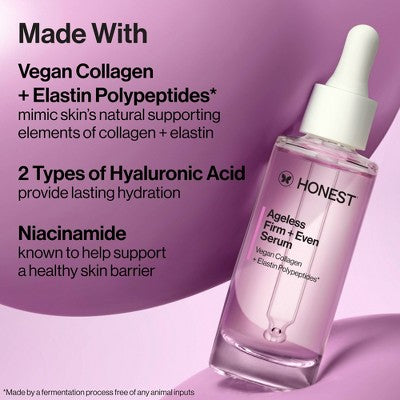 Honest Beauty Ageless Firm and Even Serum 1.0 fl oz - Missing Box