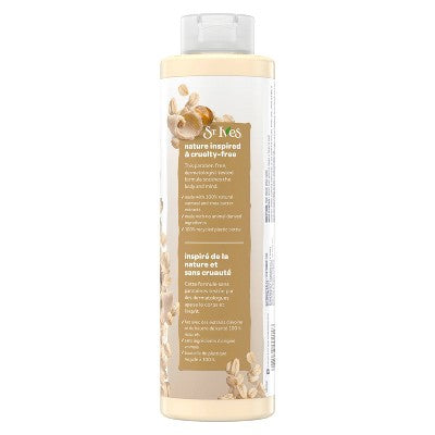 St. Ives Oatmeal & Shea Butter Plant Based Natural Body Wash Soap 22 fl oz - Imperfect Container
