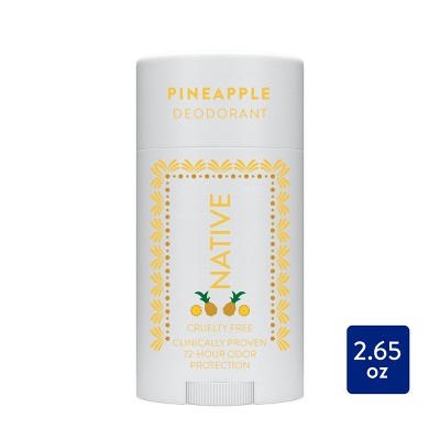Native Deodorant Limited Edition Jarritos Pineapple 2.65oz - Imperfect Container