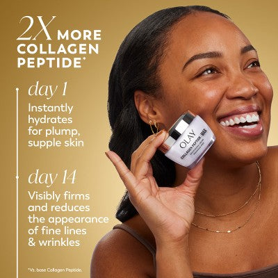 Olay Regenerist Collagen Peptide 24 MAX Face Moisturizer  1.7 fl oz - Imperfect Box